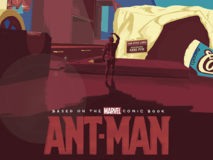 Ant-Man Poster Design (Teccles Cake Set)